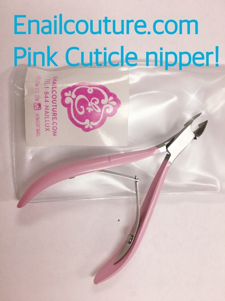 Pink cuticle nipper!~
