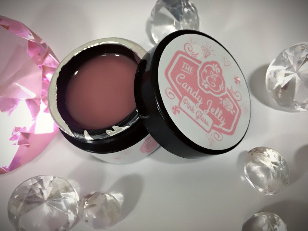 Candy Jelly LED/UV Builder Gel, Pink Glass~!
