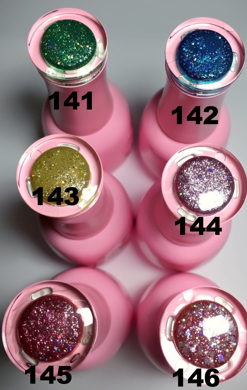 Sweet Surprise Gel Colors - Sparkly water color effect ~!