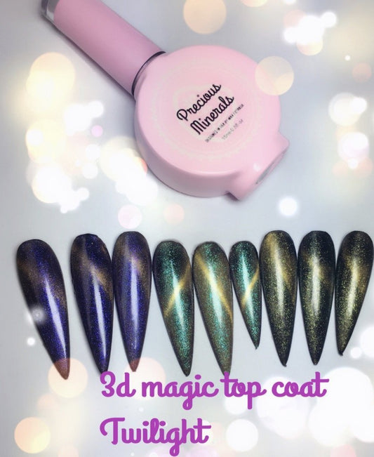 Twilight~! 3D Magic Top Coat, Precious Minerals