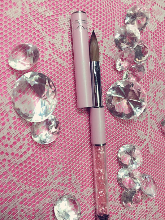 The Pink Diamonds Nail Brush Grand!~