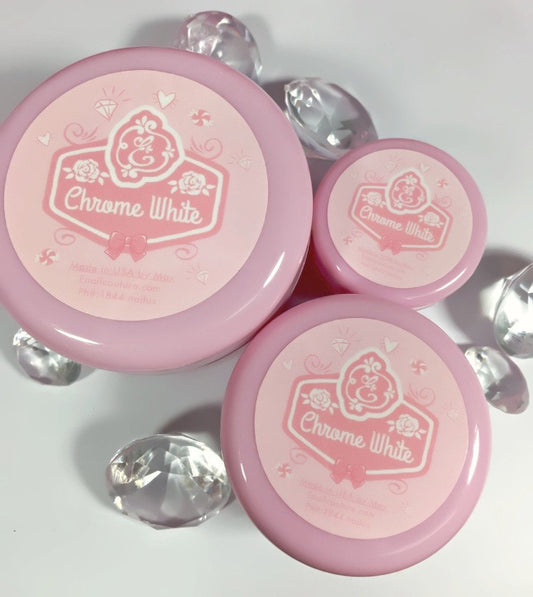 Chrome White, acrylic powder ~!