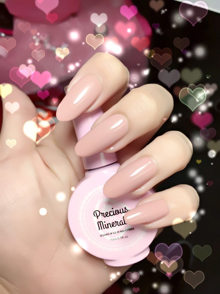 precious minerals 072, nude to black color changing