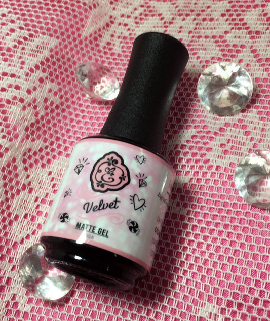Velvet MATTE gel ~! no wipe matte gel